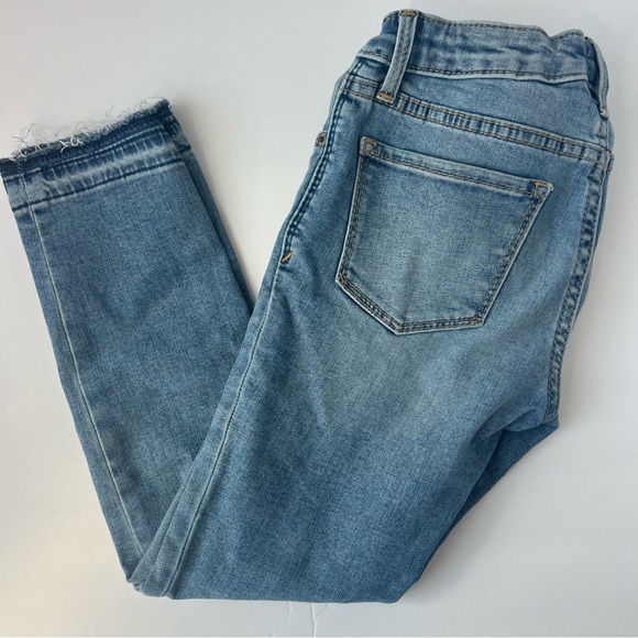 Girls GAP Denim Jeans - Super Skinny Ankle, Size 8, Star Sequin Detail - Picture 9 of 9